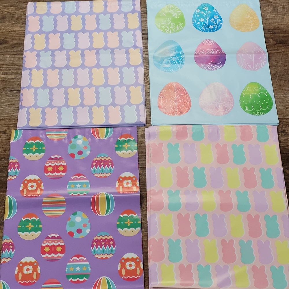 Mixed Easter Poly Mailers  20pk
